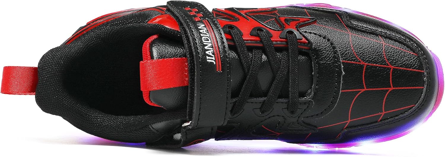 YUNICUS Kids Light Up Shoes for Boys Girls Toddler Sneakers USB Rechargeable Best Gift for Birthday Halloween Christmas - Image 5