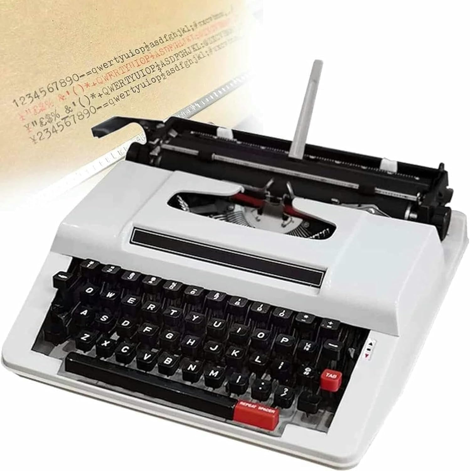 Not Retro Manual Typewriter, Private Collection buyback, Normal Use Vintage Typewriter, Produced in The 1980s