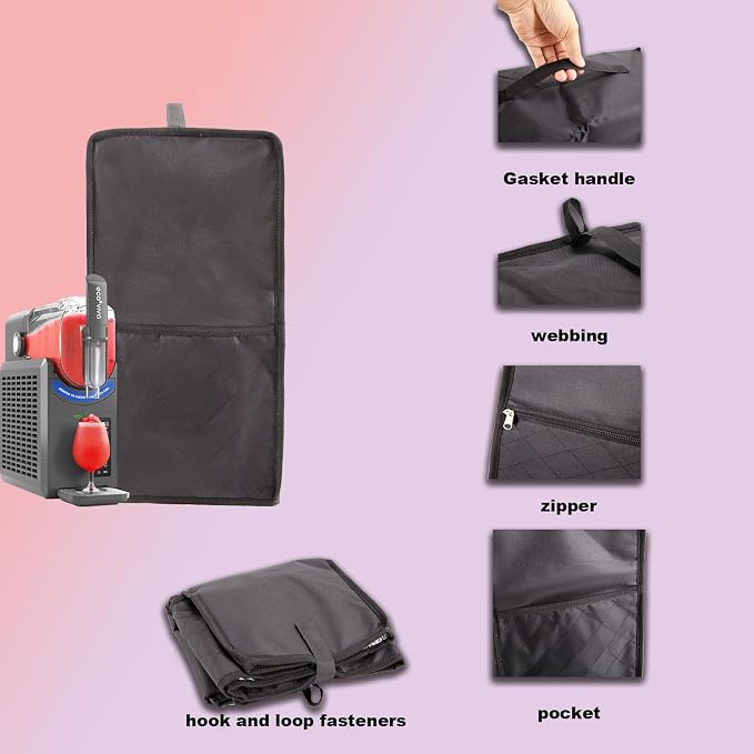 Funda Protectora para Máquina de Slushie Ninja Impermeable Negra miniatura 5