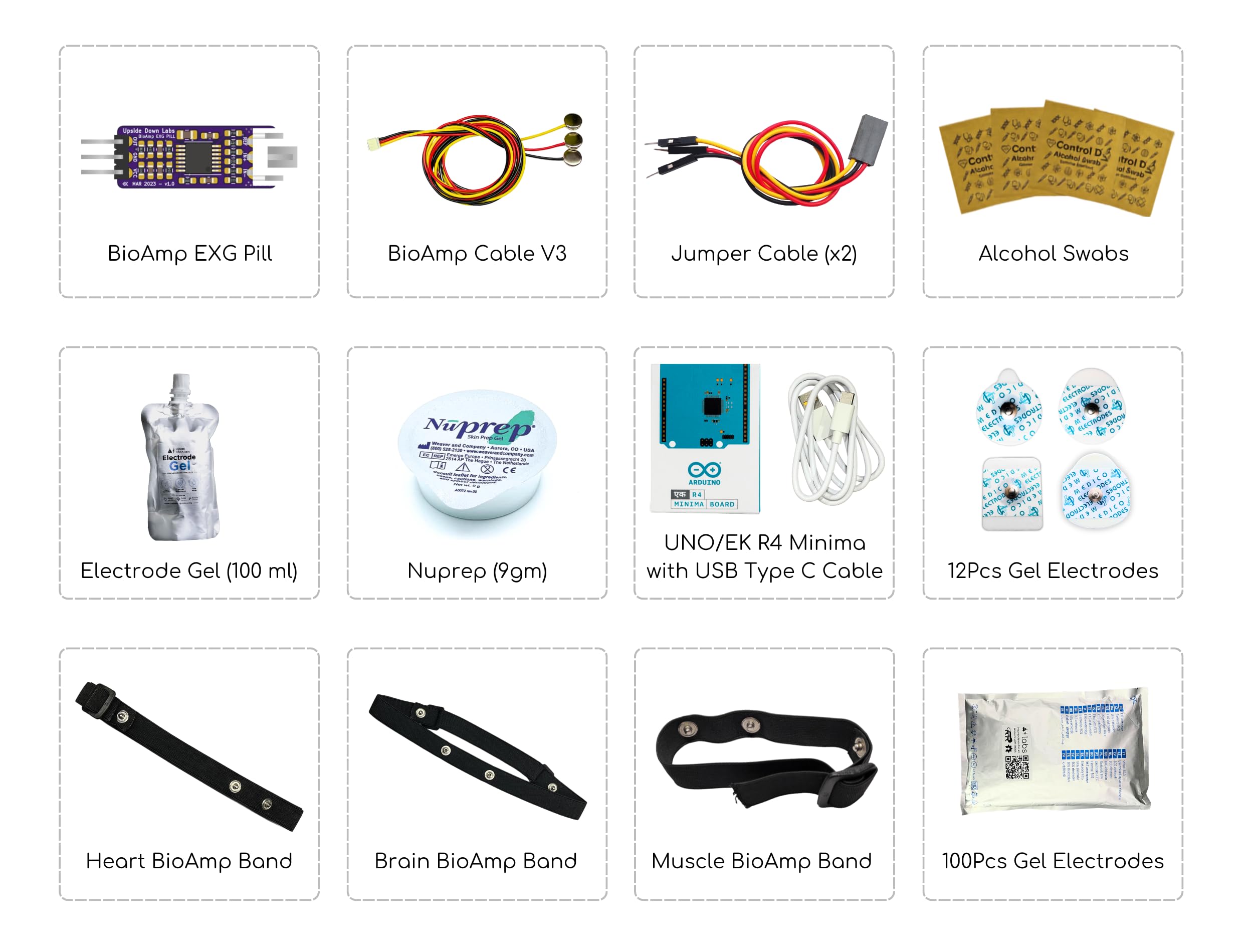 DIY Neuroscience Kit: Build HCI & BCI Projects -3