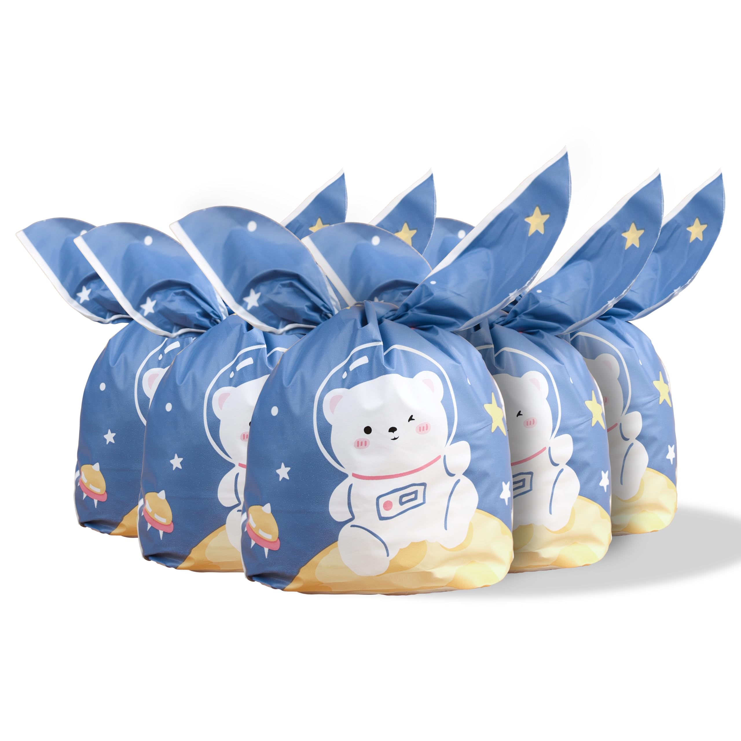 Return Gift Bags - Return Gift Bags for Kids Birthday - Gift Packing Bags - Goodie Bag for Return Gift - Gift Covers Pouch for Birthday - Party Bags, Teddyblue