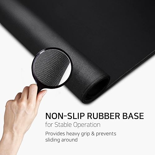 Miniatura 4 de Gorilla Stimpack Alfombrilla de mouse gigante 3XL de gran tamaño (48 x 24 x 0.2 pulgadas), alfombrilla de mouse extendida XXXL de escritorio