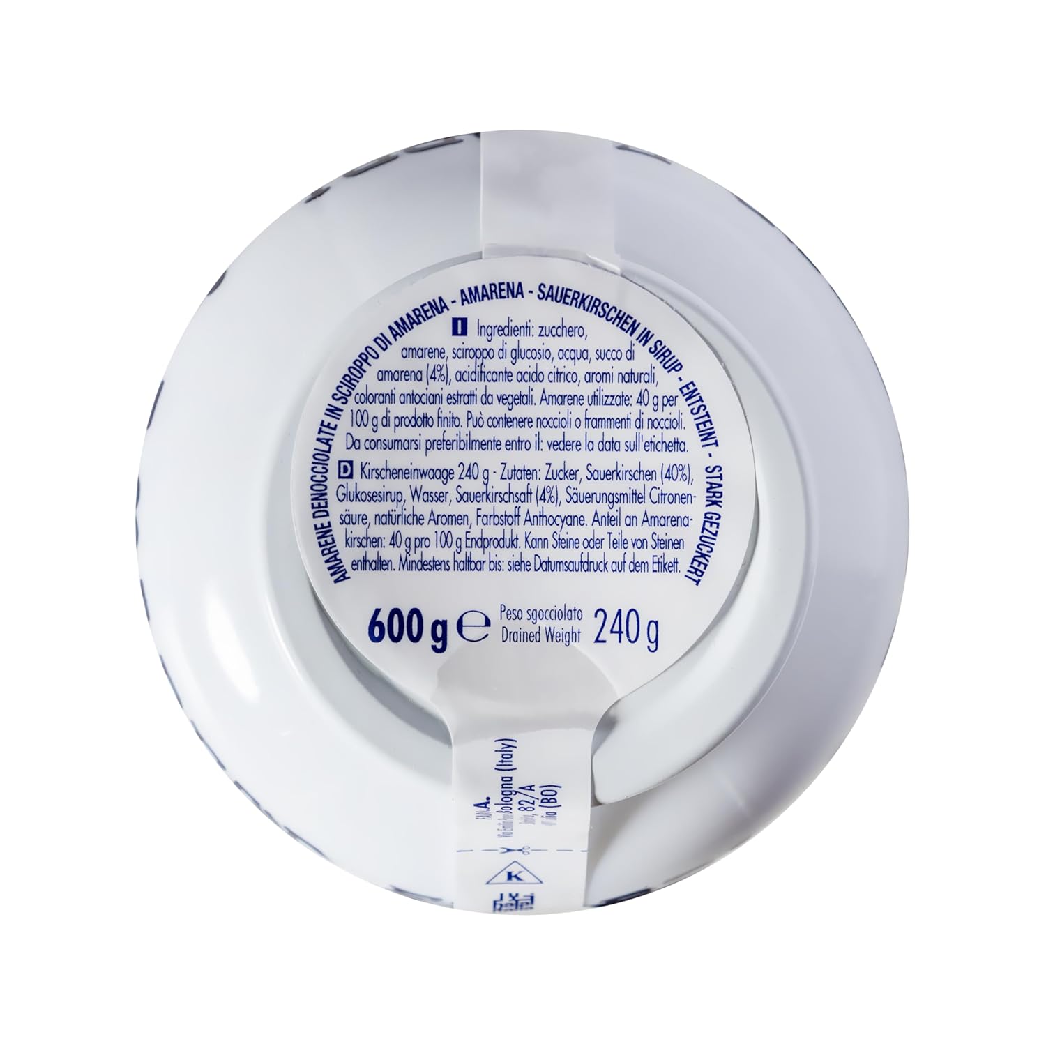 Amarena Fabbri, Jar Opaline, 21 Ounce