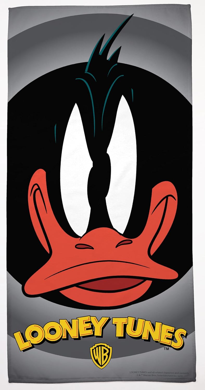 LOONEY TUNES Soft Vibrant Beach, Bath and Pool Towel, Size 30 X 60 inches (Tweety)