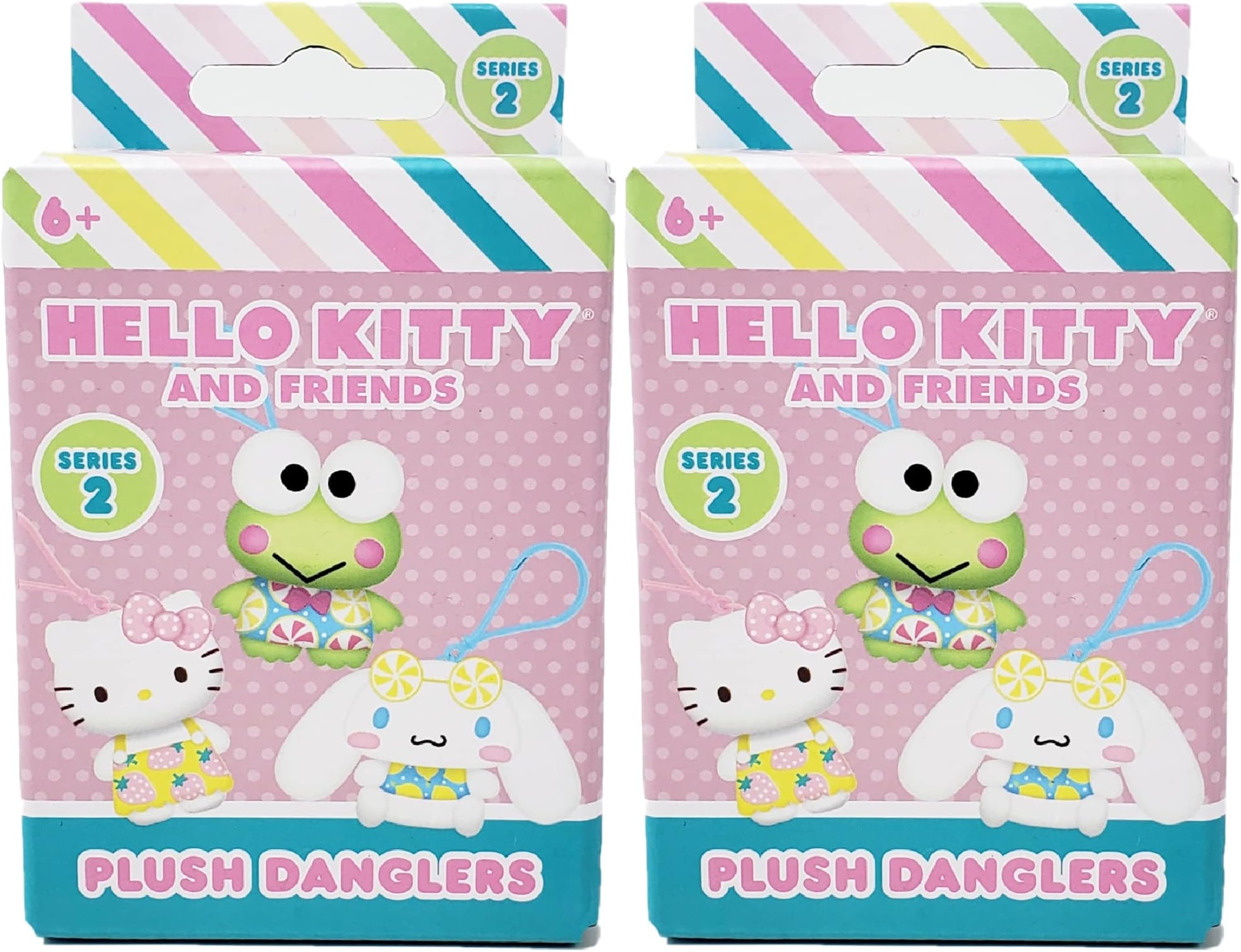 My Pet ElephantSanrio Hello Kitty & Friends Bullsitoy Plush Danglers Series 2 - Lot of 2 Blind Boxes