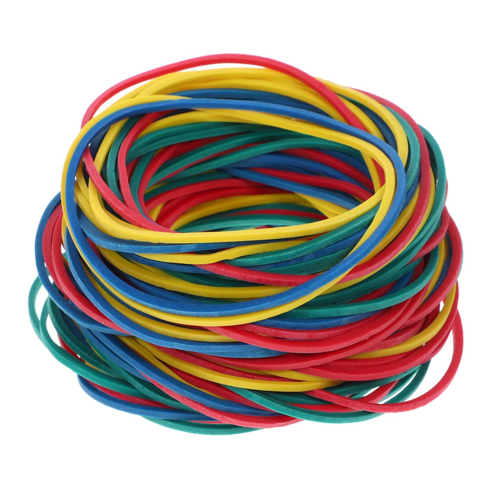 STOBOK 1tasche Multifunktionale Gummibänder Bunten Farben Elastische Gummiringe Für Büro Haushalt Und Diy-projekte Packung Durchmesser