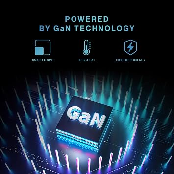 Native Union Fast GaN Charger PD 45W Ultra-Compact Power Delivery Enabled USB-C Made of Recycled Materials for MacBook Air, iPads, iPhones, Pixel, Galaxy & Other USB-C Devices (Black)