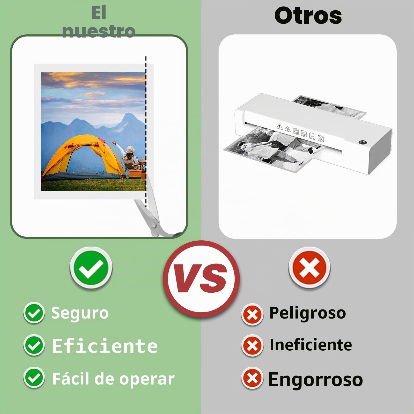 50 Hojas Hojas Laminadas Autosellantes, Hojas Laminadas Transparentes Impermeables, 6 Pulgadas Hojas Laminables sin Máquina con Rascador, Bolsas de Plastificar para Tarjetas de Visita Foto Pegatinas