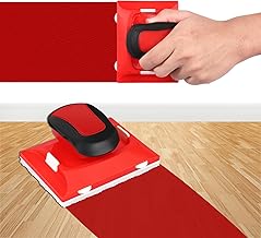 Paint Edger Tool, Multifunctional Paint Edging Trimmer with 2 Replacement Pads and Rotatable Handle, Paint Pad Applicator Paint Corner Tool for Wall Painting Ceiling, Painting Corner and Edges