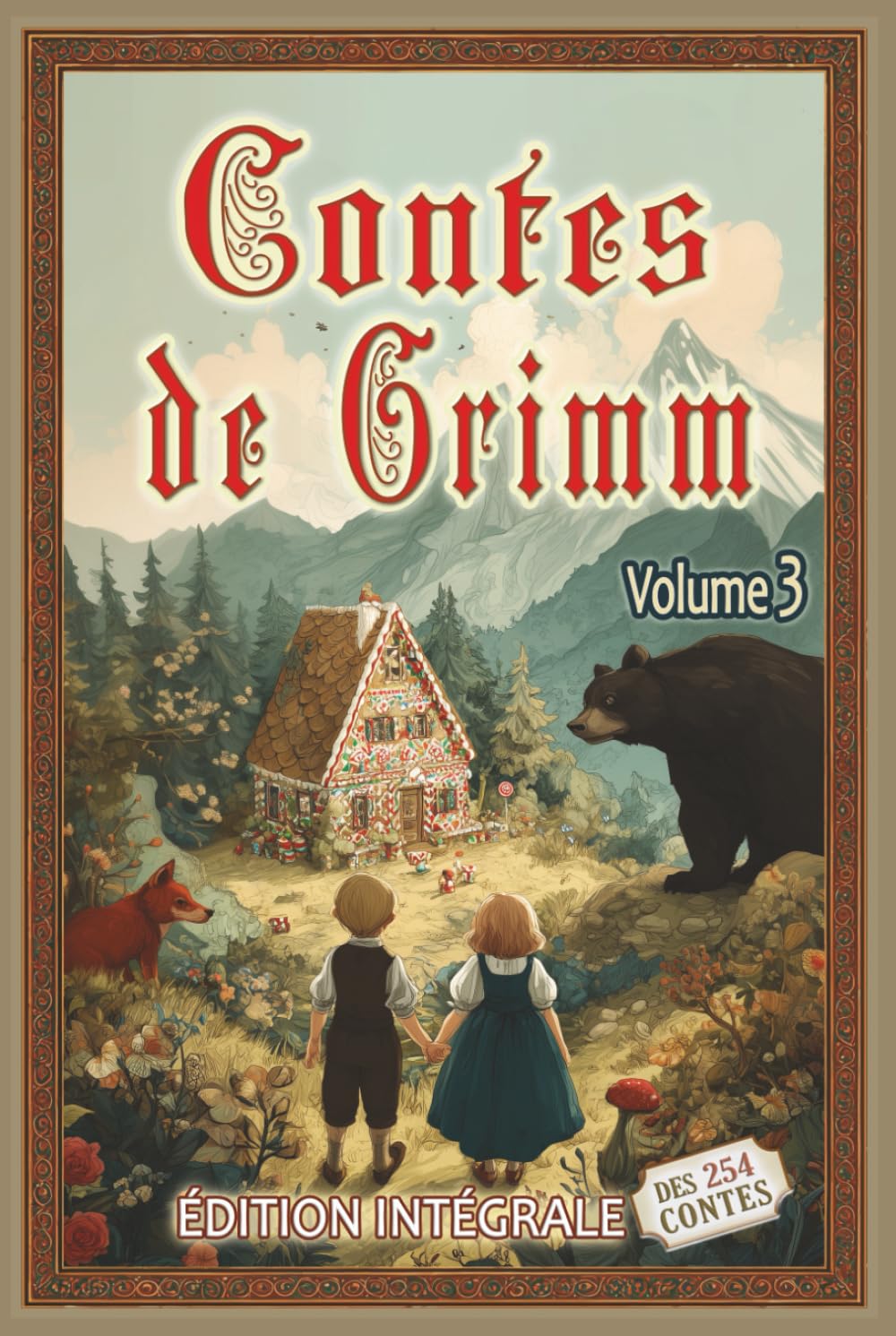 Contes de Grimm - Volume 3: Édition intégrale des 254 contes des frères Grimm au format premium pour les élèves et tout public