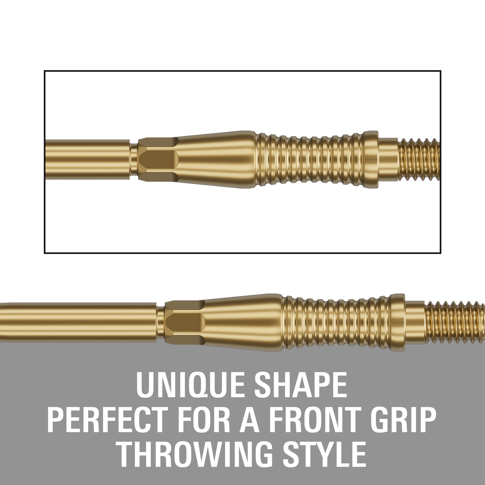 Target Darts Swiss Point Storm-Dart-Points, RST (3er-Set Points) 30 MM/35 MM/42 MM – Gold/Silber/Schwarz | Dart-Point-Wechsel, Swiss Storm Points, Profi-Dartzubehör