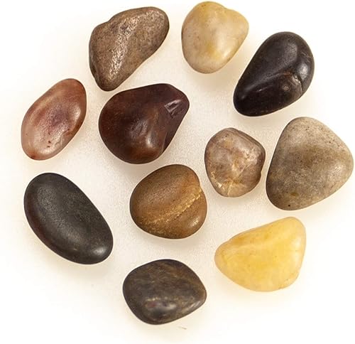 Miniatura 6 de Sterling Games - Juego de mesa de madera Mancala con acabado de cereza con piedras reales de 13 pulgadas, tablero de juego de madera