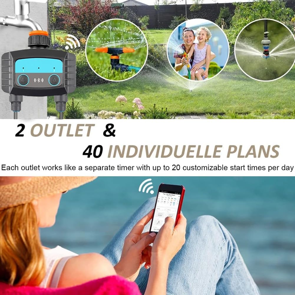 Smart Garden Watering Tuya WiFi Sistema di irrigazione intelligente BT Irrigazione automatica