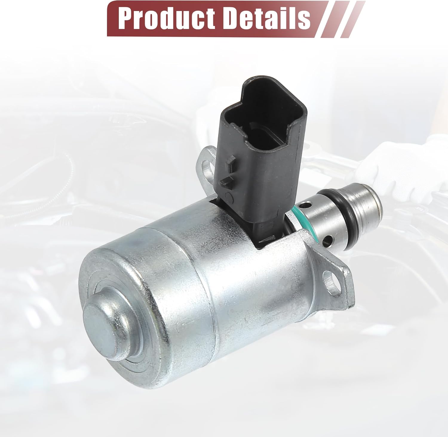 ACROPIX Fuel Pressure Regulator Valve Black Silver Tone Fit for FORD TRANSIT CUSTOM 2011 - Pack of 1