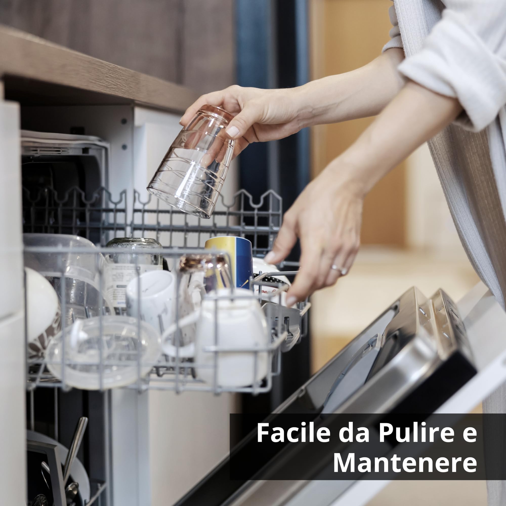 Innoliving Friggitrice ad Aria 5 Litri INN-890 con Pannello Digitale Touch, 7 Programmi Preimpostati, Finestra di Controllo e Luce Interna, Timer e Regolazione della Temperatura, Potenza 1400W