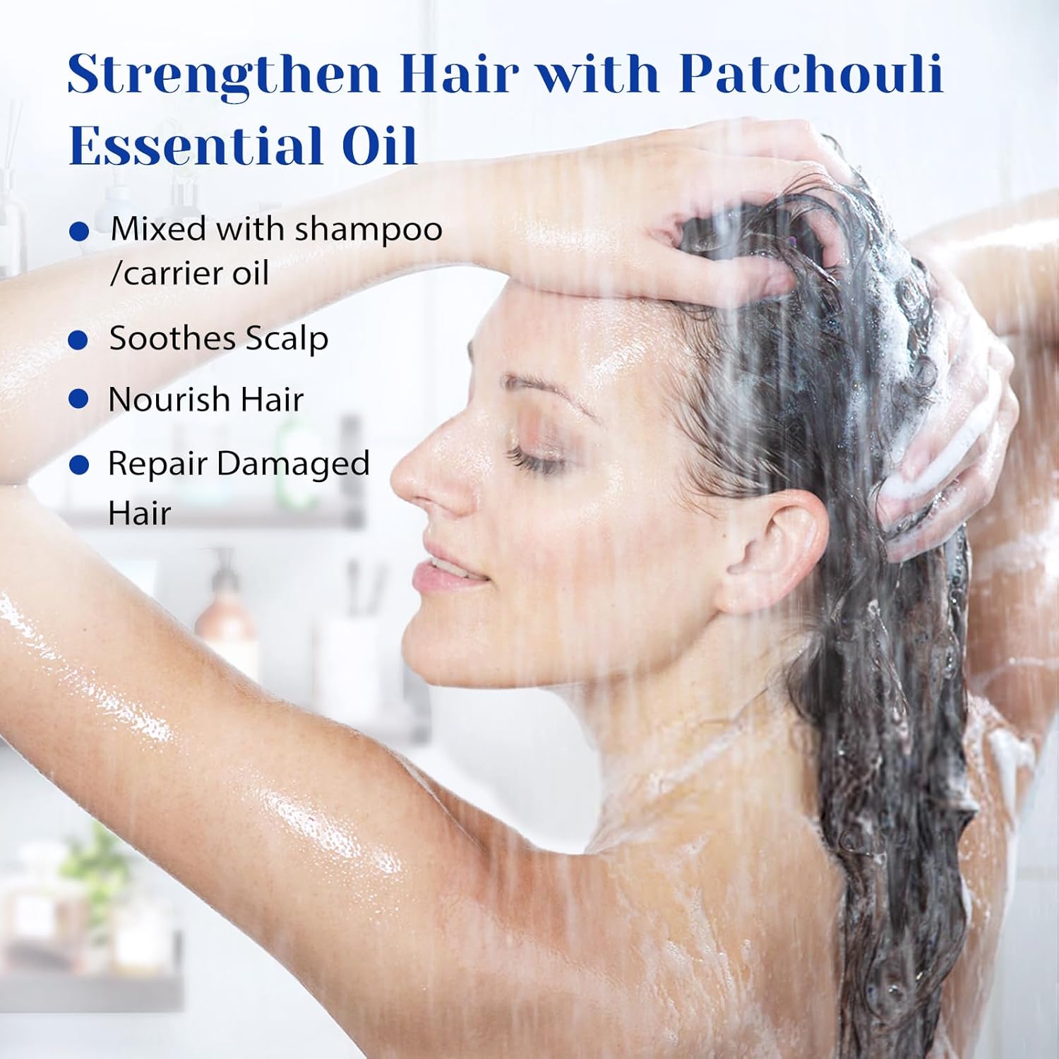 HIQILI Patchouli Essential Oil,100% Pure & Natural for Homemade Perfume, Sooth Skin, Nourish Hair at Home with Diffuser, Gift for Hippie Friend -100ML - Image 3