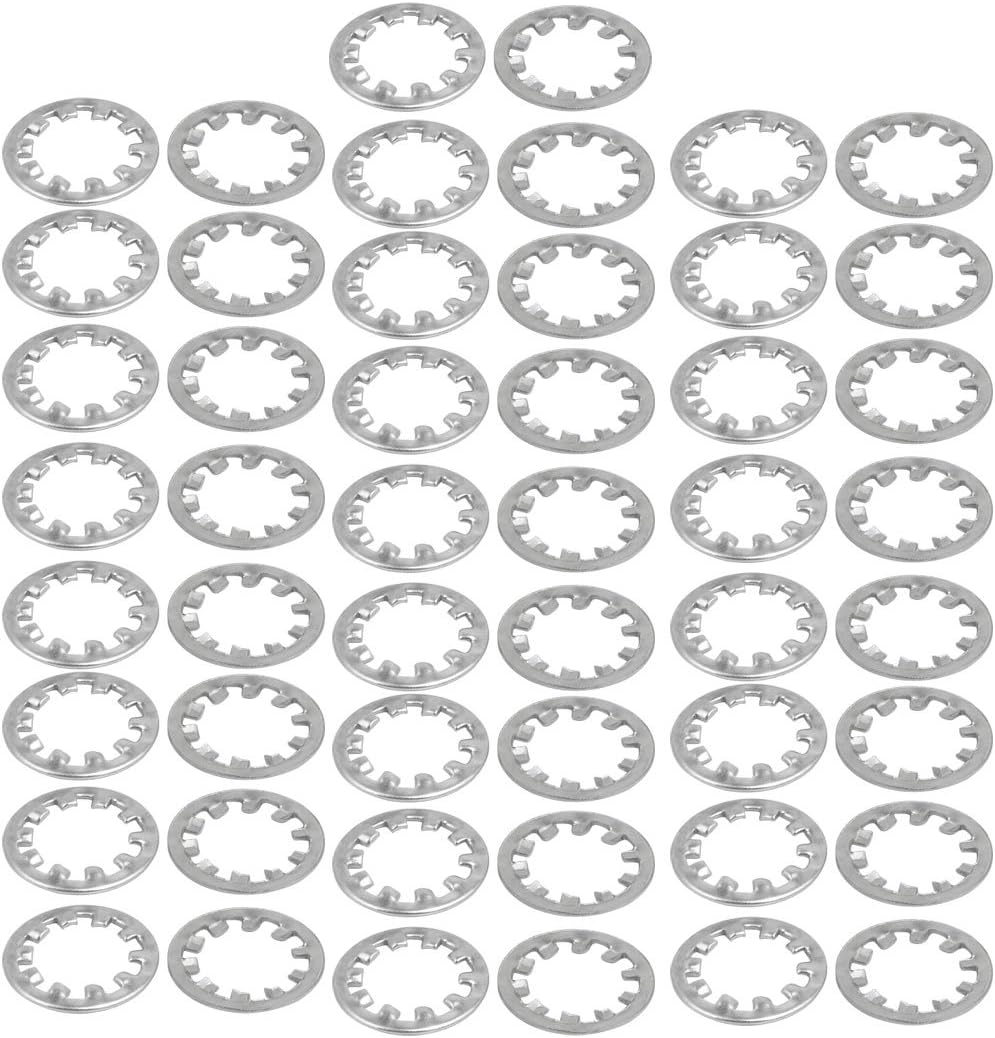 14mm Inner Quality Parts Dia Carbon Steel Zinc Plated Internal Tooth Lock Washer 50pcs Model:17as568qo740