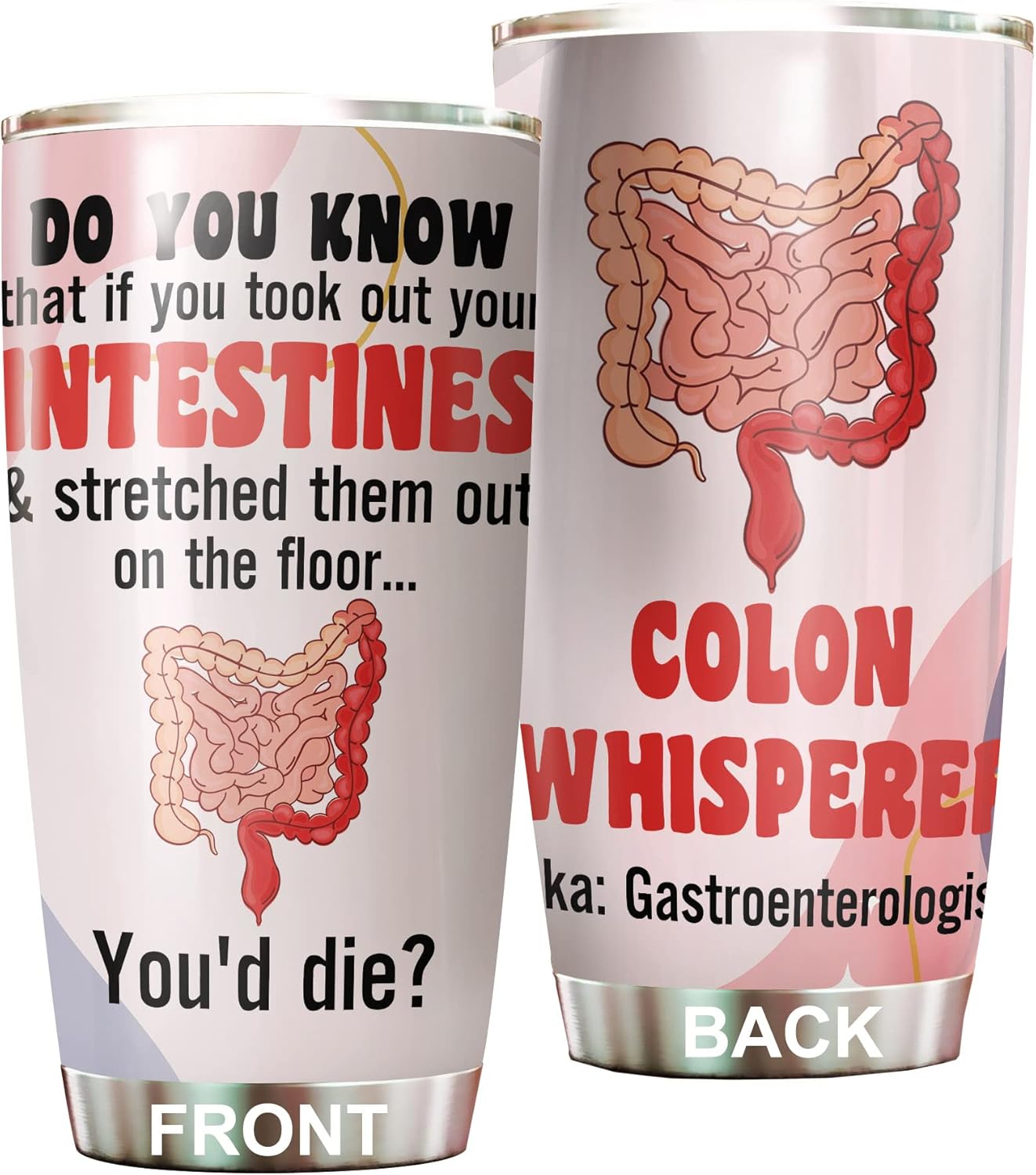 MEDROC Gastroenterologist Tumbler Stainless Steel 20oz