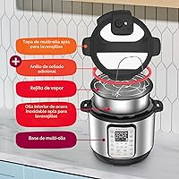 Vista 10 de Instant Pot Duo Plus 6 Qt 9 in 1 Olla de presión multiuso programable, olla de cocción lenta, arrocera, yogurtera, vaporera, para hervir huevos