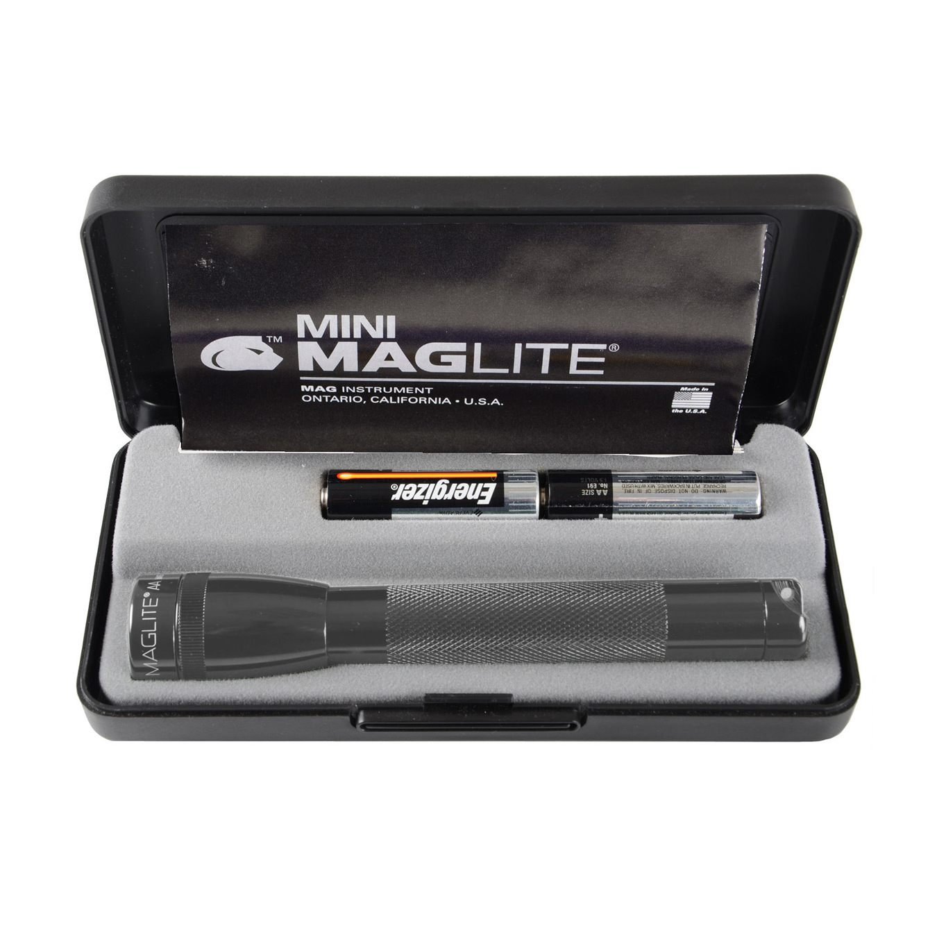 Maglite Grey Boxed Mini Mag Aa Torch