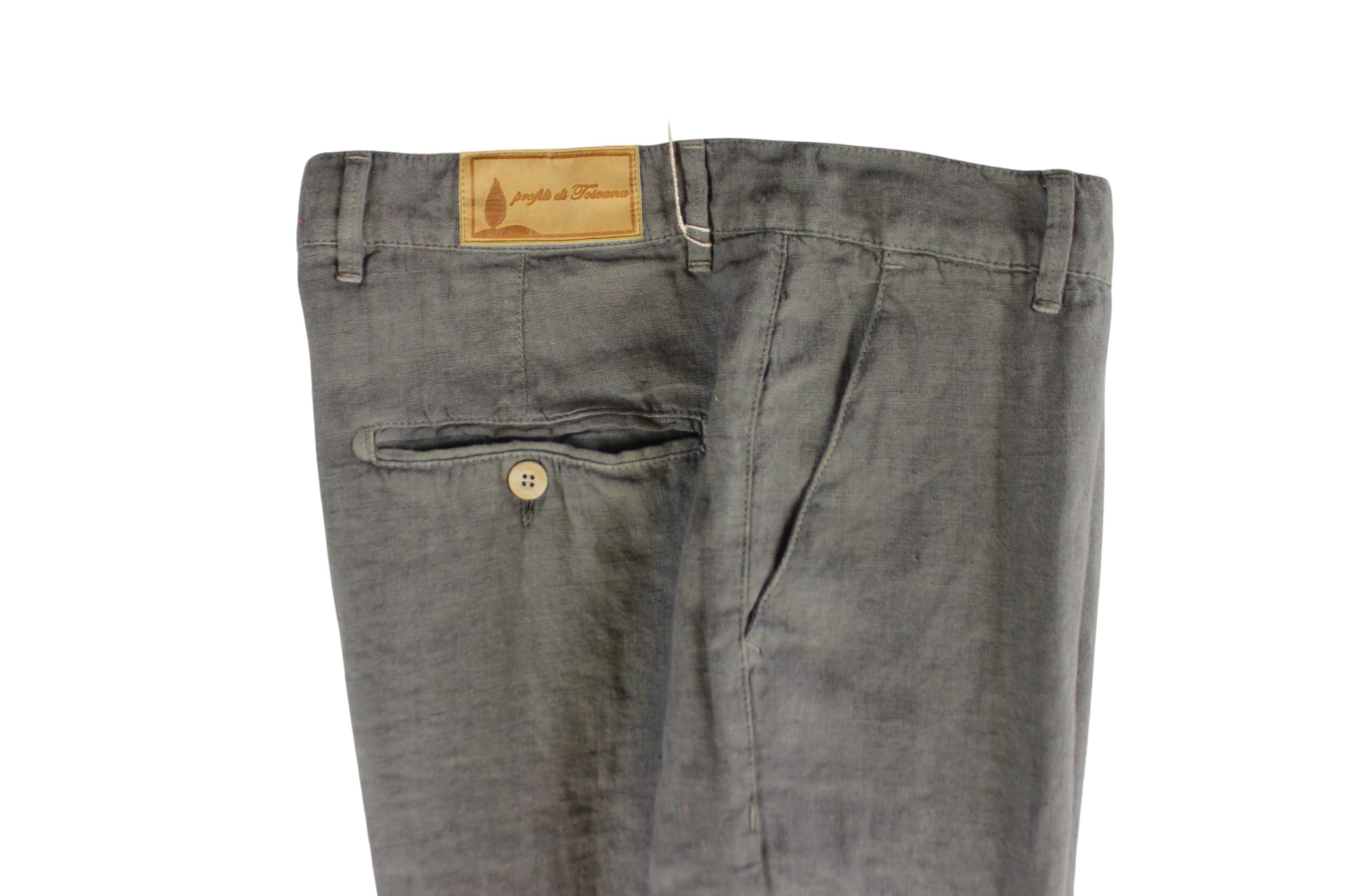 Pantaloni Lino Uomo Estivi 100% Puro Lino e Manifattura Made in Italy, Pantaloni Chino Uomo Leggeri, Massima Traspirabilità Senza Sacrificare l'Eleganza