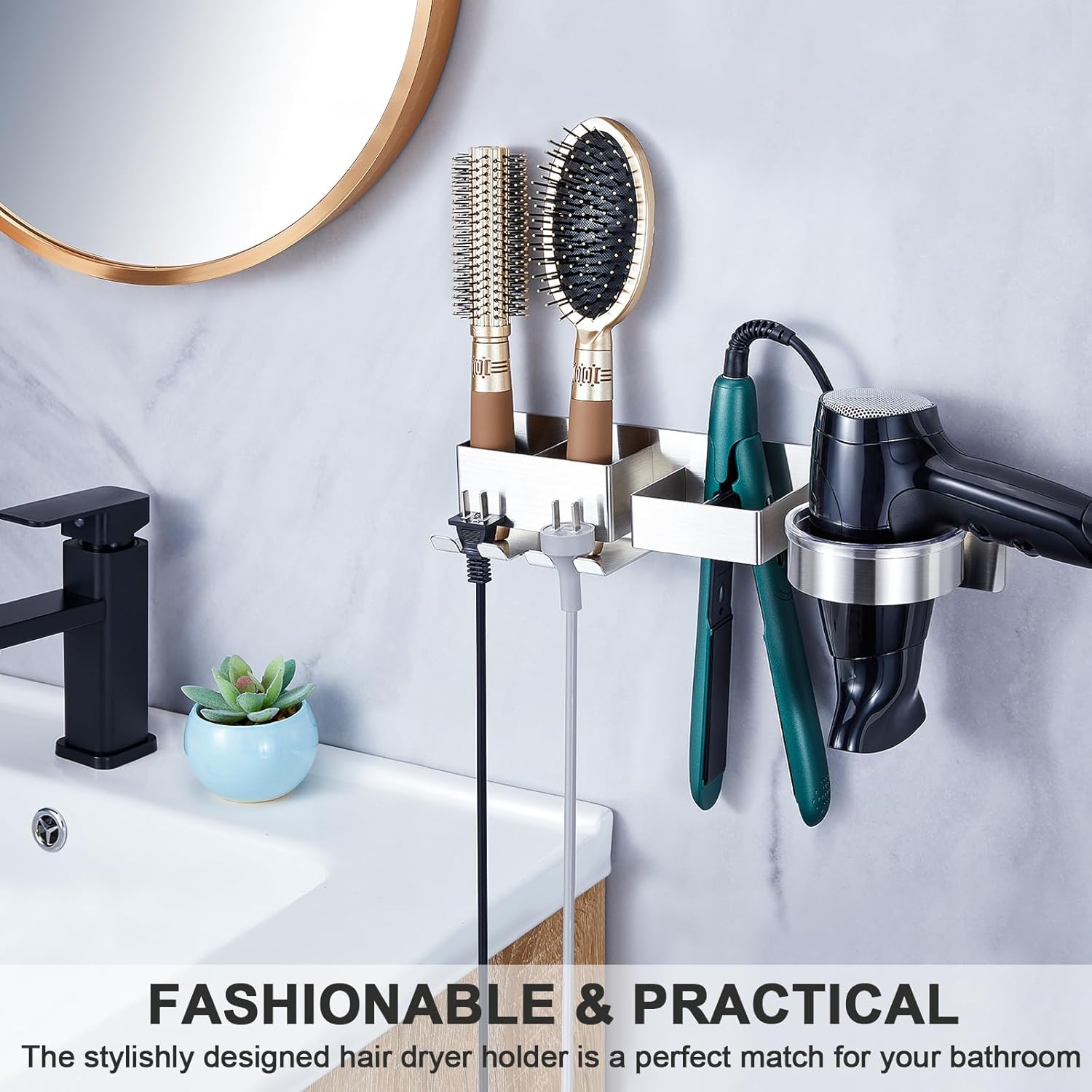 Hair Straightener Holder Wall Mounted, Blow Dryer Sri Lanka Ubuy