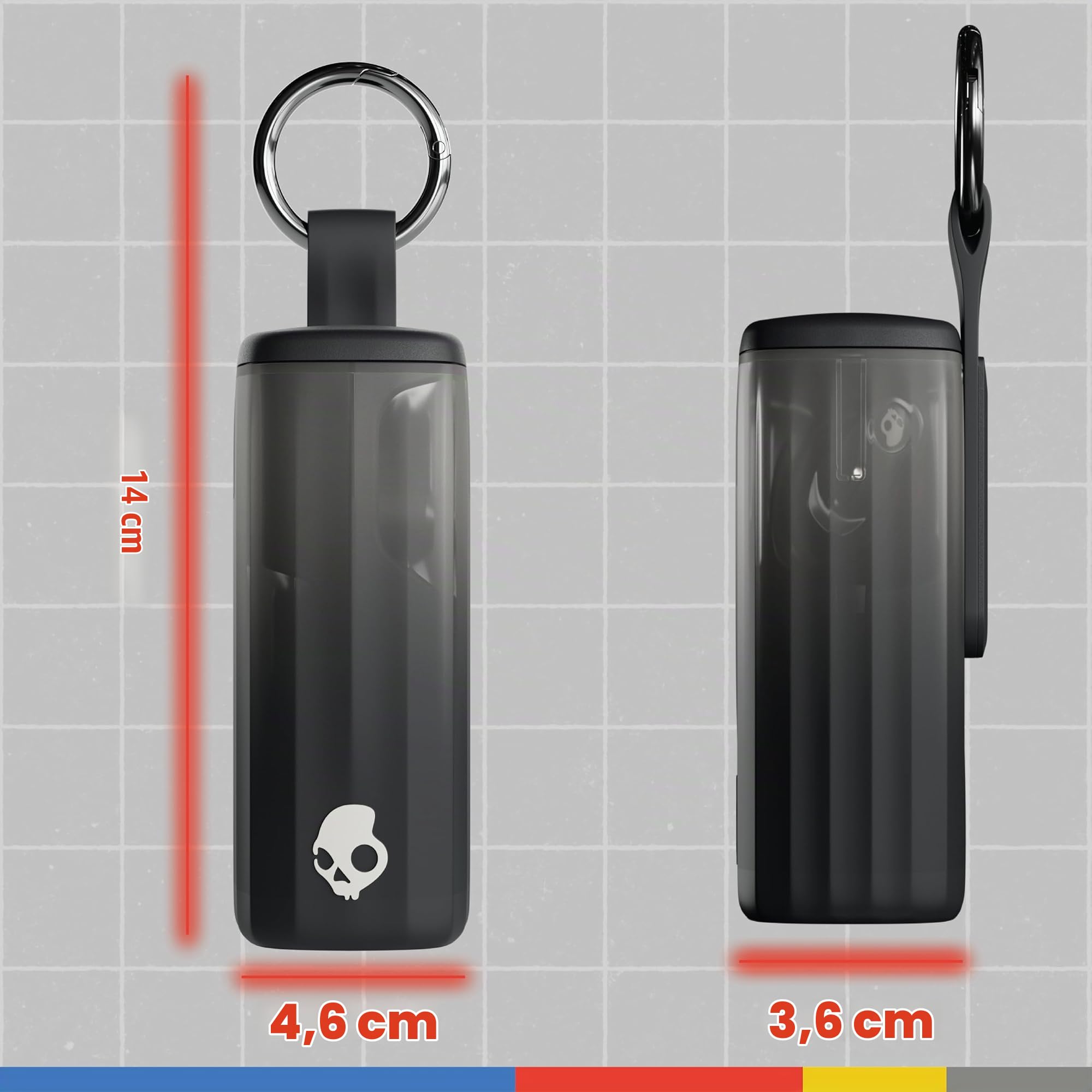 Skullcandy Method 360 ANC Wireless Earbuds, Sound by Bose, Bluetooth Headphones, Premium Noise Cancelling, Up to 40 Hrs Battery, Sweat and Water Resistant, Microphone for iPhone Android - Plasma