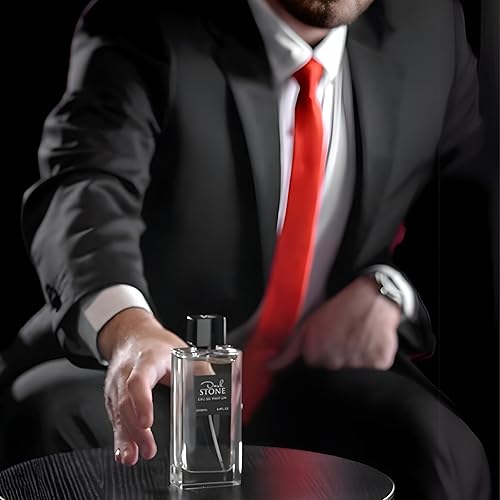 Miniatura 5 de MASTAAN - PIEDRA OSCURA - PERFUME PARA HOMBRE - COLONIA PARA HOMBRE DE LARGA DURACIÓN - 3.4 OZ 3.4 fl oz