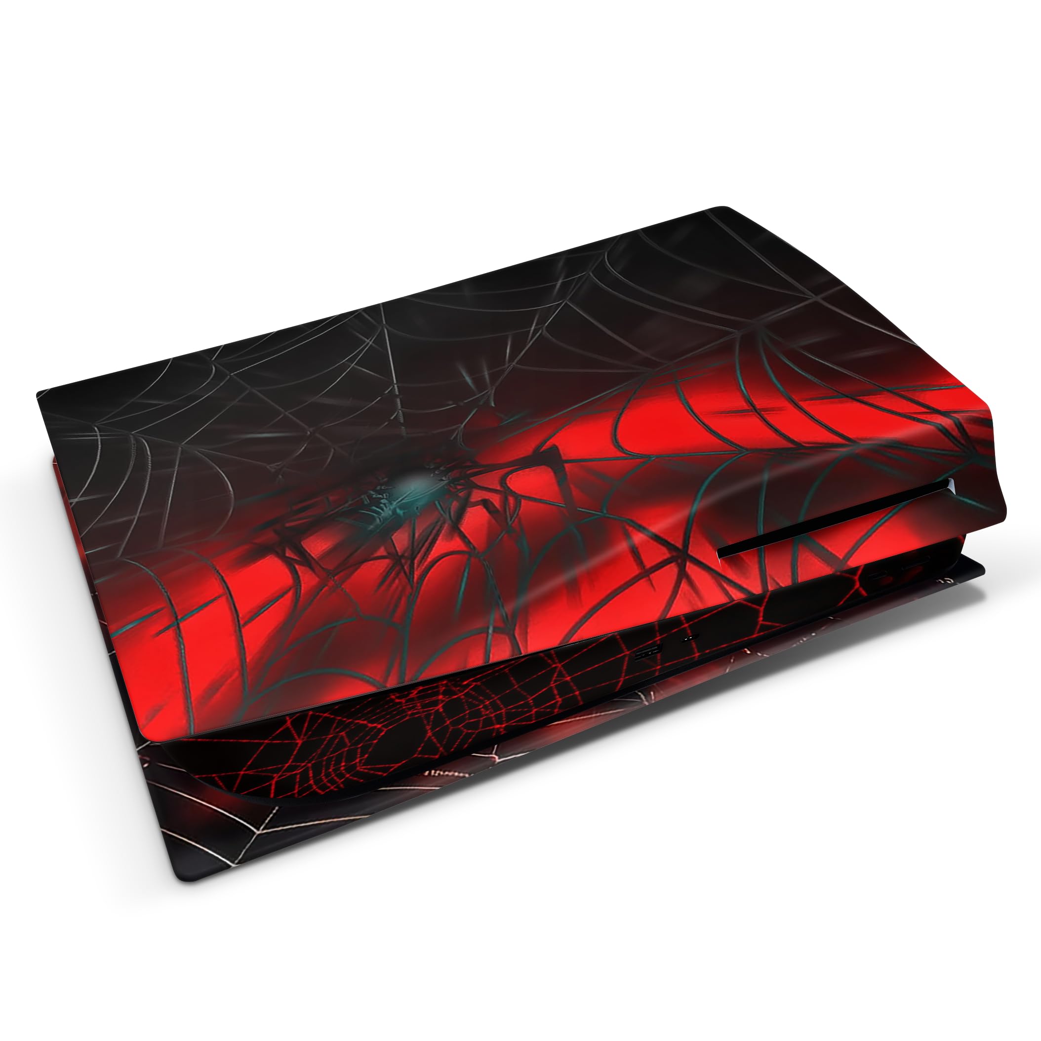 GNG PS5 - Calcomanía de vinilo para consola digital + 2 fundas para controlador
