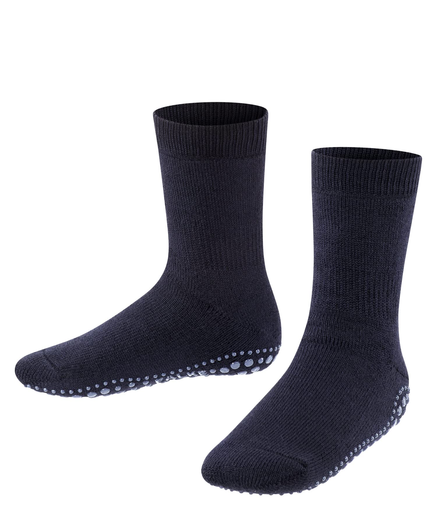 Falke Unisex Kids Blue Dark Marine 6170 Catspads K Hp Cotton Wool Grips On Sole 1 Pair Grip Socks, 3/5.5 Uk Child