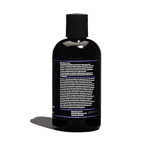 Miniatura 3 de Navi Professional Strength Champú para pérdida de cabello para el crecimiento del cabello, champú bloqueador DHT para adelgazar el cabello con