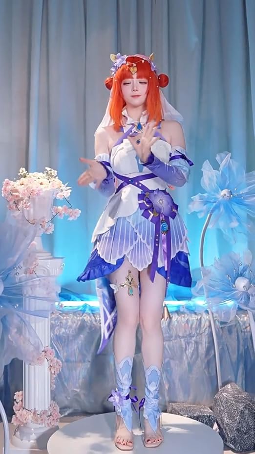 Amazon.co.jp: [RAFERIAMYC] 神 げんしん ニィロウ 東風はこぶ 花の