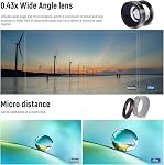 NEEWER 52mm Lens and Filter Set: Wide Angle/2.2X Telephoto Additional Lens for 18mm-85mm APS-C Lenses, (+1+2+4+10) Close Up Macro/ND/UV/CPL/FLD Filters for Camera Lenses with ⌀52mm Thread