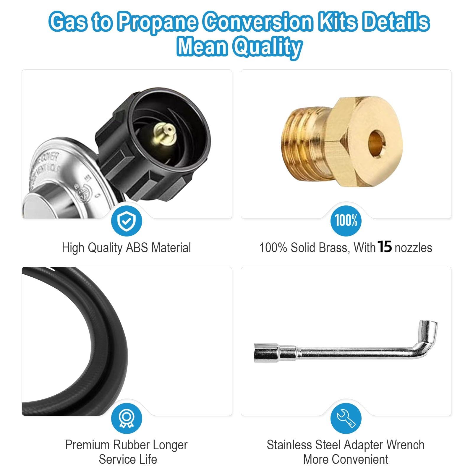 Weber Genesis II E/S-410 Propane (LP) Conversion Kit - Factory Drilled Orifices - View #3