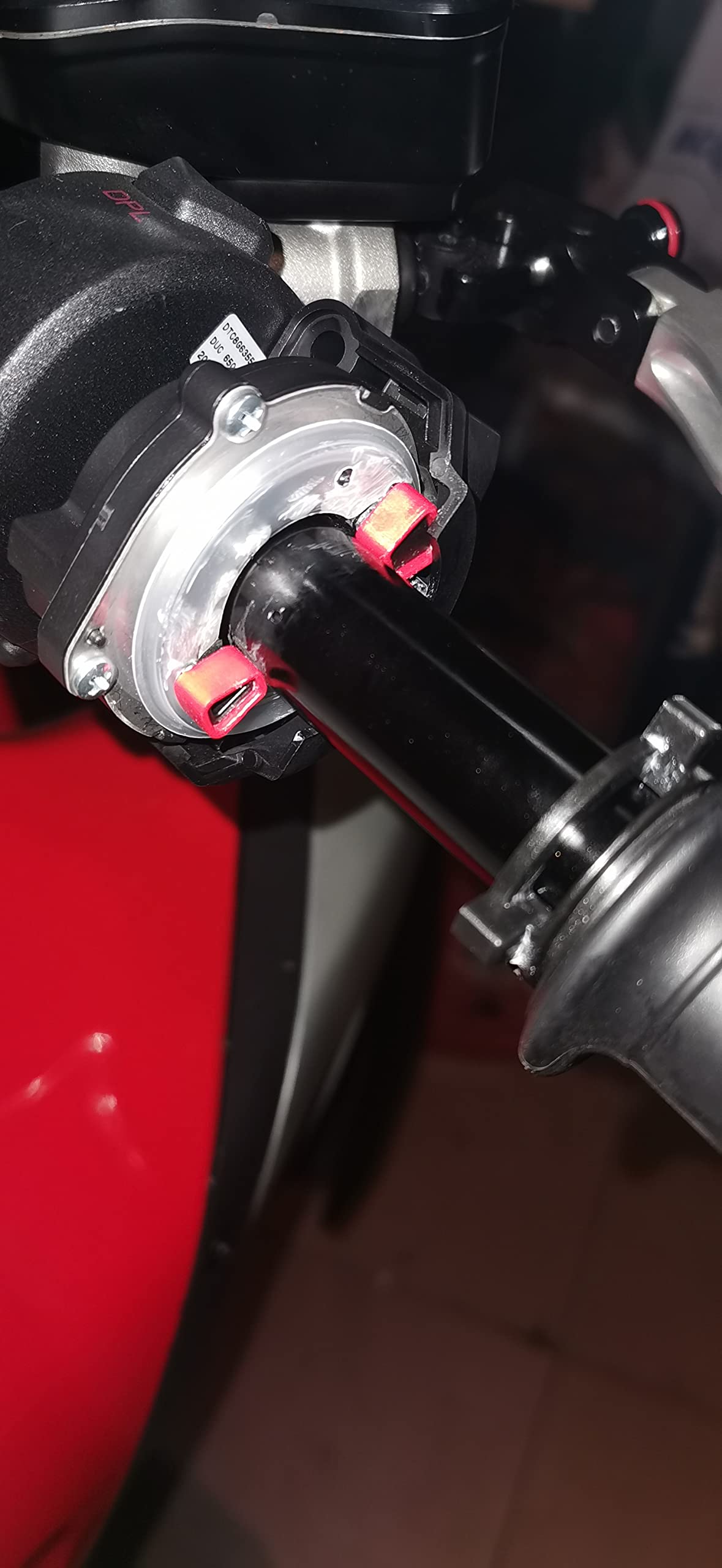 TARAZON Distanziale acceleratore per Ducait Scrambler 1100 2018-2020 Panigale Monster XDiavel Multistrada per Triumph Street Triple Thruxton 1200 16-18 Tiger 800 1200 TFC Thruxton Bobber Rocket