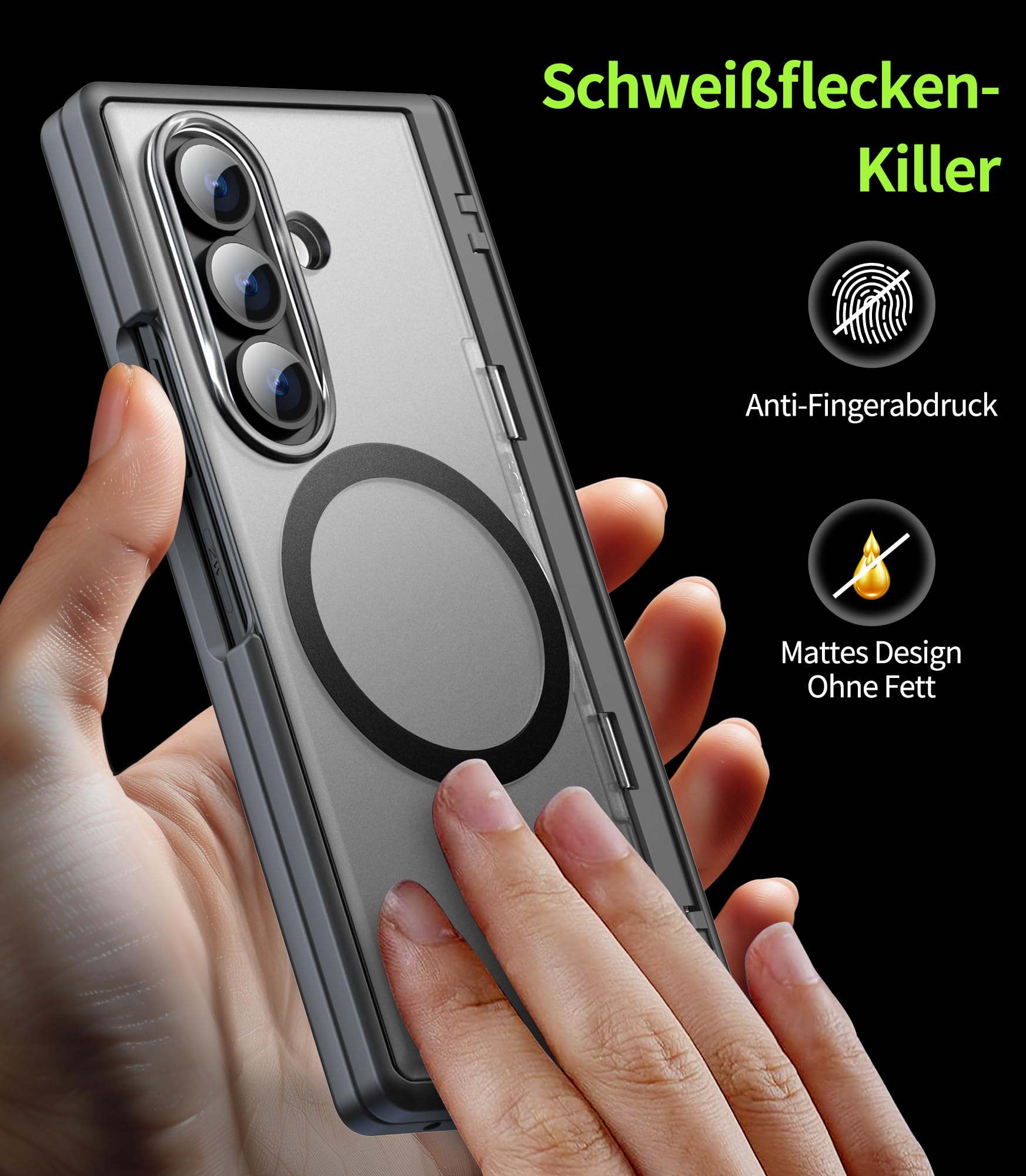 Cozycase TOP Militärschutz 360 Hülle für Samsung Galaxy Z Fold 7/8 Ultra