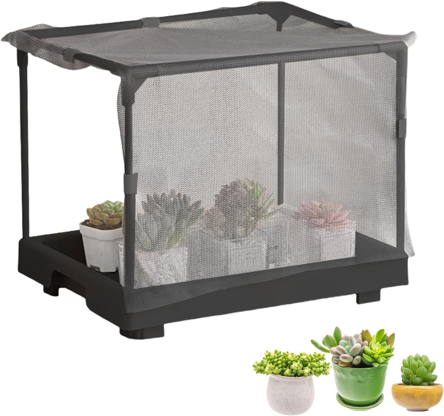 Greenhouse Small, Plant Growing House, Urban Farming Supplies, Sturdy Weather-Resistant Material, Easy Assembly Design, Ideal for Patio Backyard Apartment Gardening Balcony