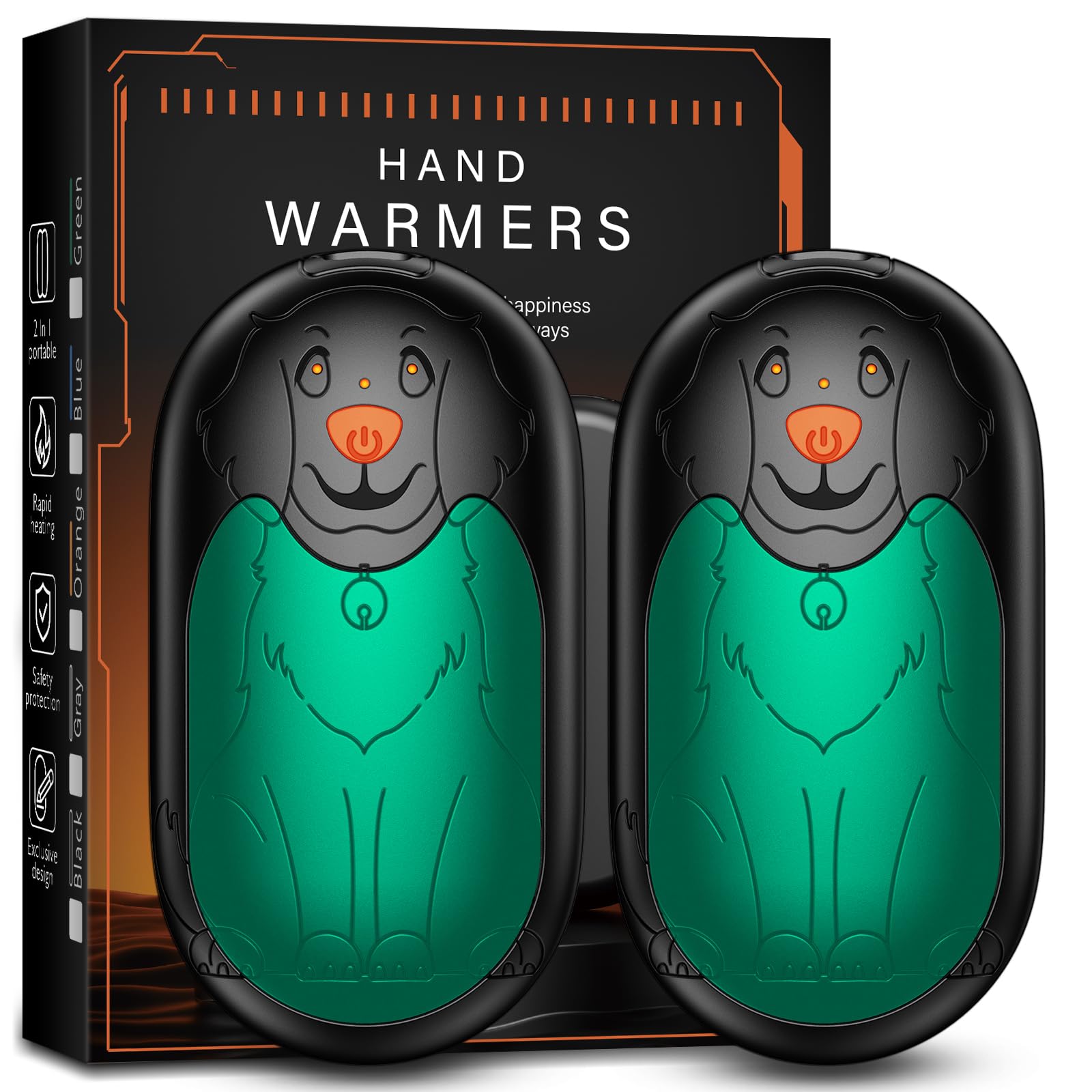 Calentadores de manos magnéticos recargables para acampar