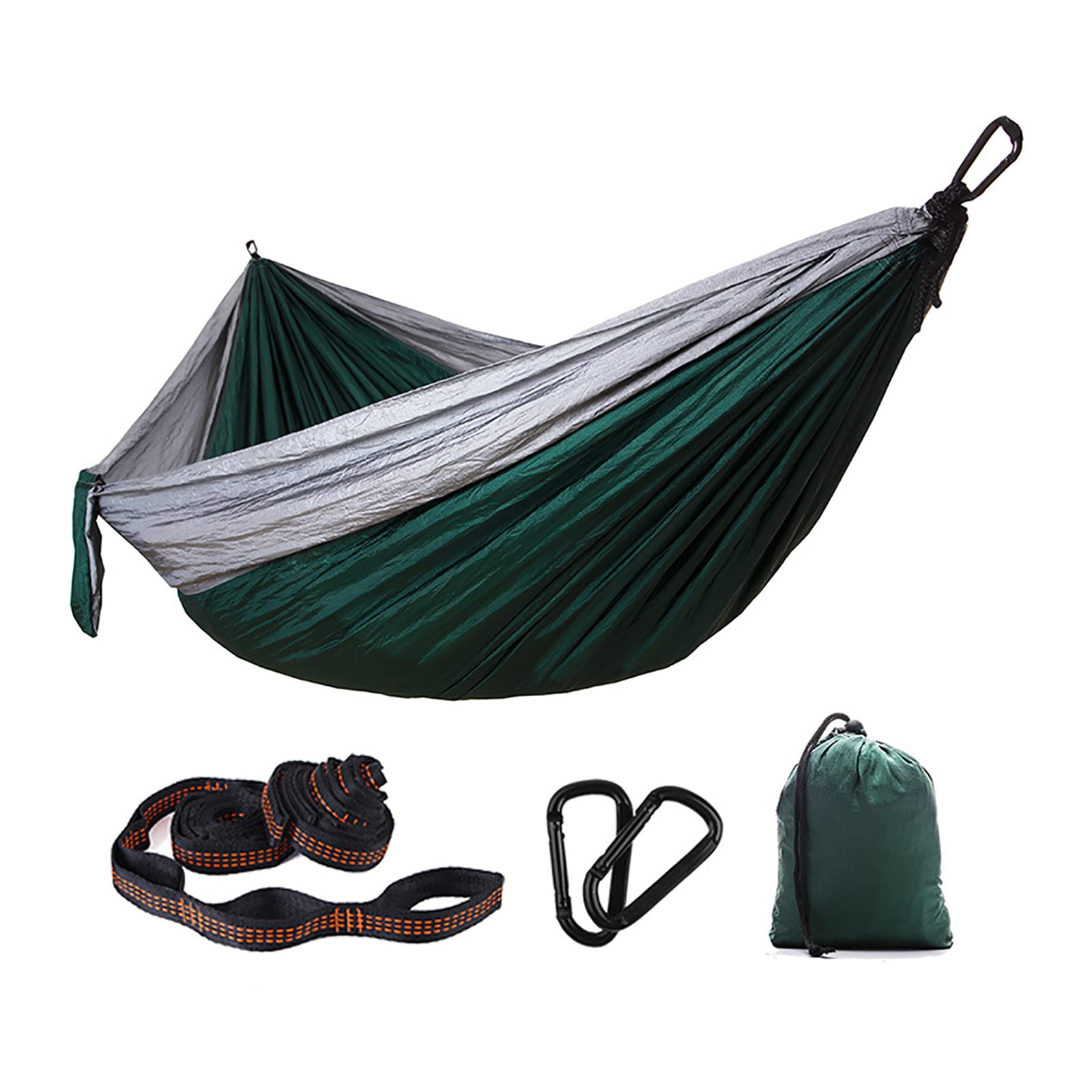 amaca da campeggio, Travel 270 x 140 cm leggero e resistente capacità di carico fino a 300 kg con borsa per il trasporto da viaggio