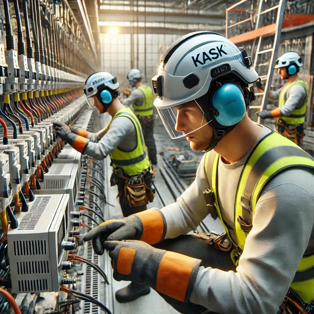 KASK Schutzhelm Primero Air, Bauhelm, Arbeitshelm, Drehrad, 14 Belüftungskanäle, nach EN397 und EN50365, Farbe:weiß