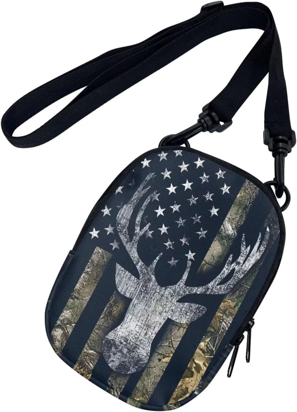 Retro American Flag Deer Camo