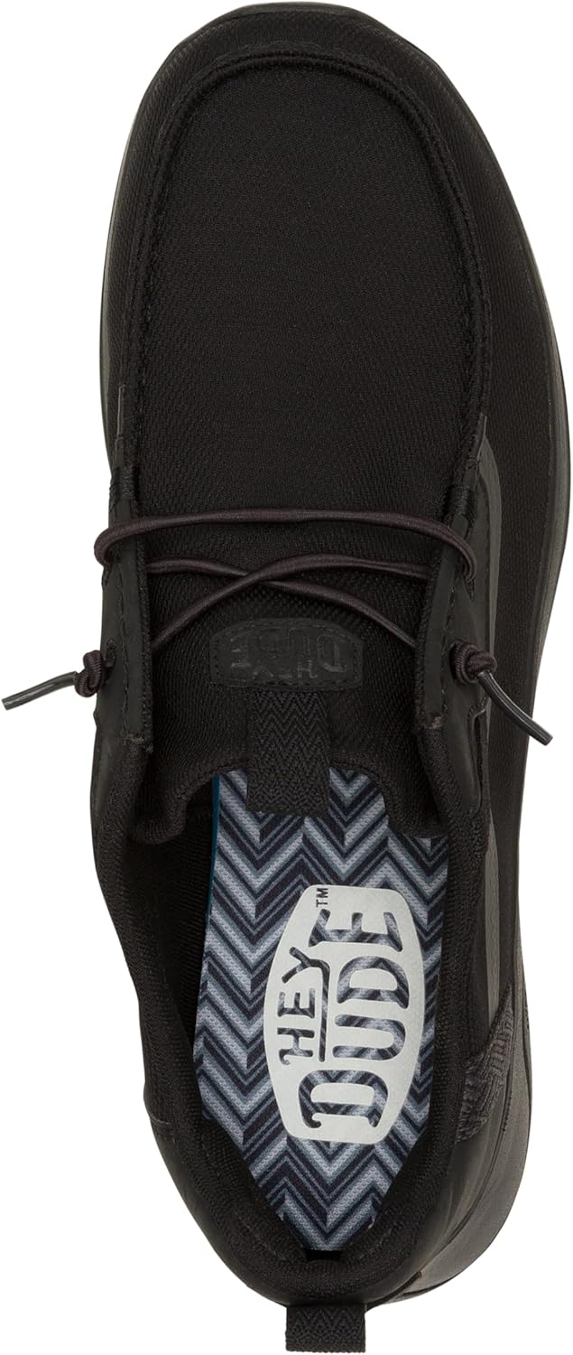 HEYDUDE Men’s Wally Drift Classic | Slip On Shoes for Men | Lightweight Loafers | Easy On System | Cushioned Insole - Image 3