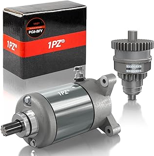 1PZ P32-ST5 Starter Motor & Drive Bendix Replacement for Polaris Sportsman 335 400 500 Magnum 325 330 425 500 Ranger 400 425 500 Ranger Crew 500 Scrambler 500 Trail Boss 325 330 Big Boss 500 ATV & UTV