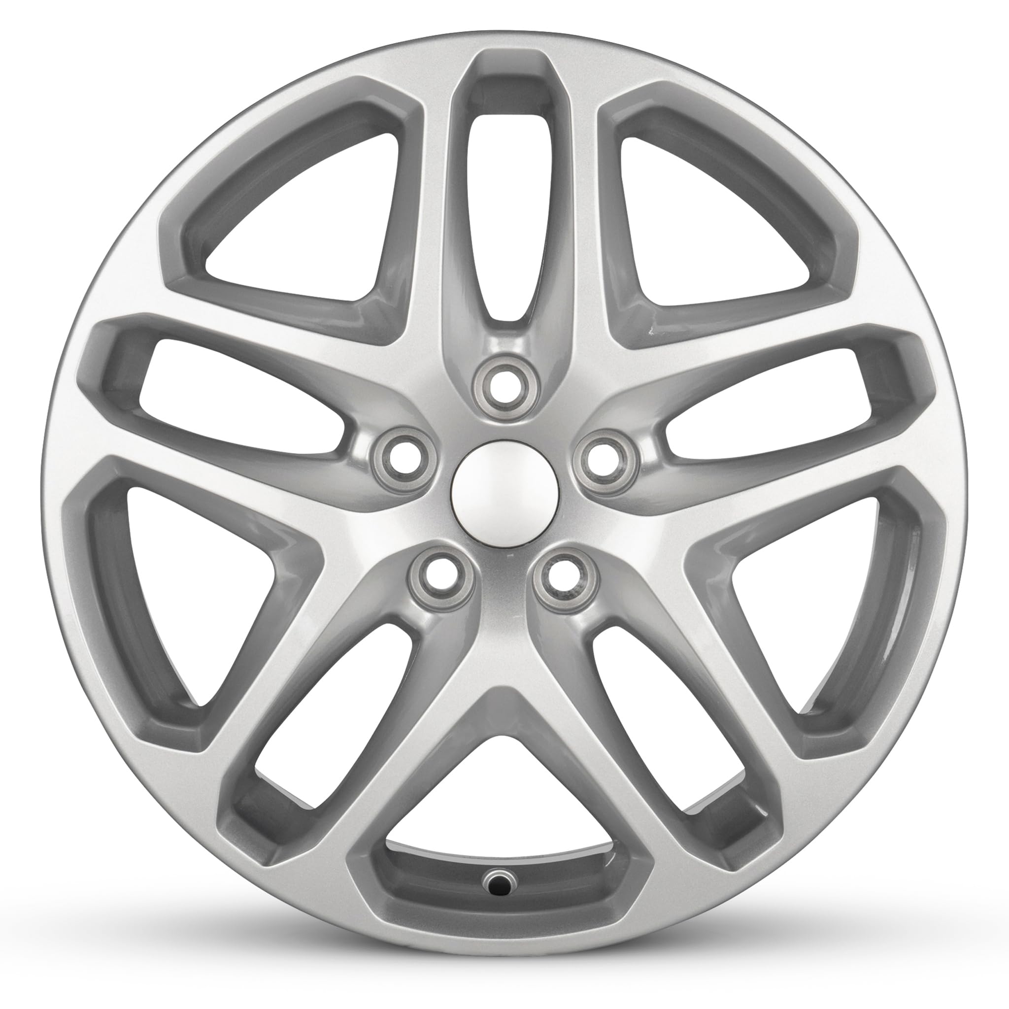 Road Ready Wheels For 2013-2017 Ford Fusion 17 Inch Painted Silver Rim - OE Direct Replacement - Car