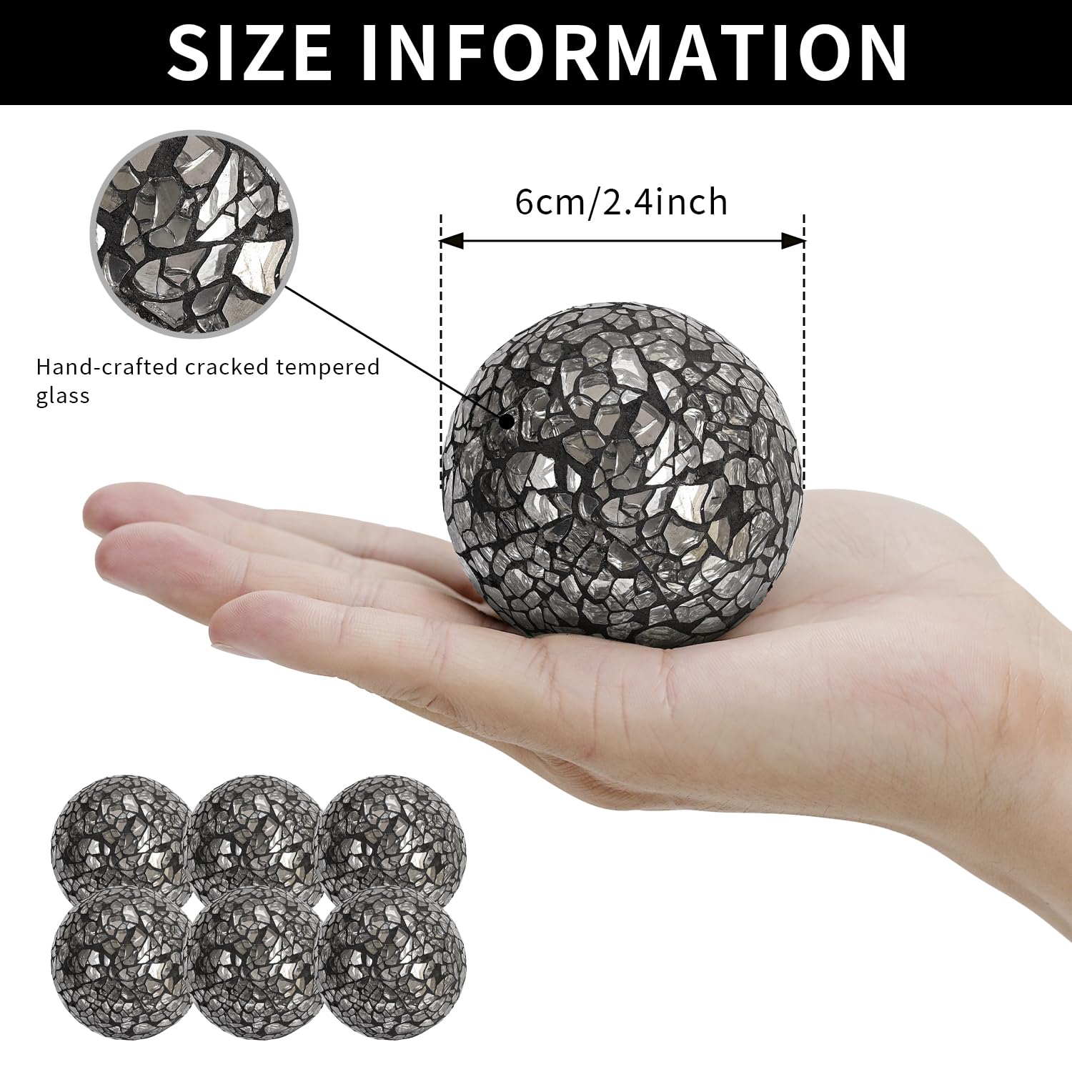 ESSENCE BALL 6個入り Amazon.com: Kesywale 6PCS Decorative Balls Set 2.4 Inches/ 6cm