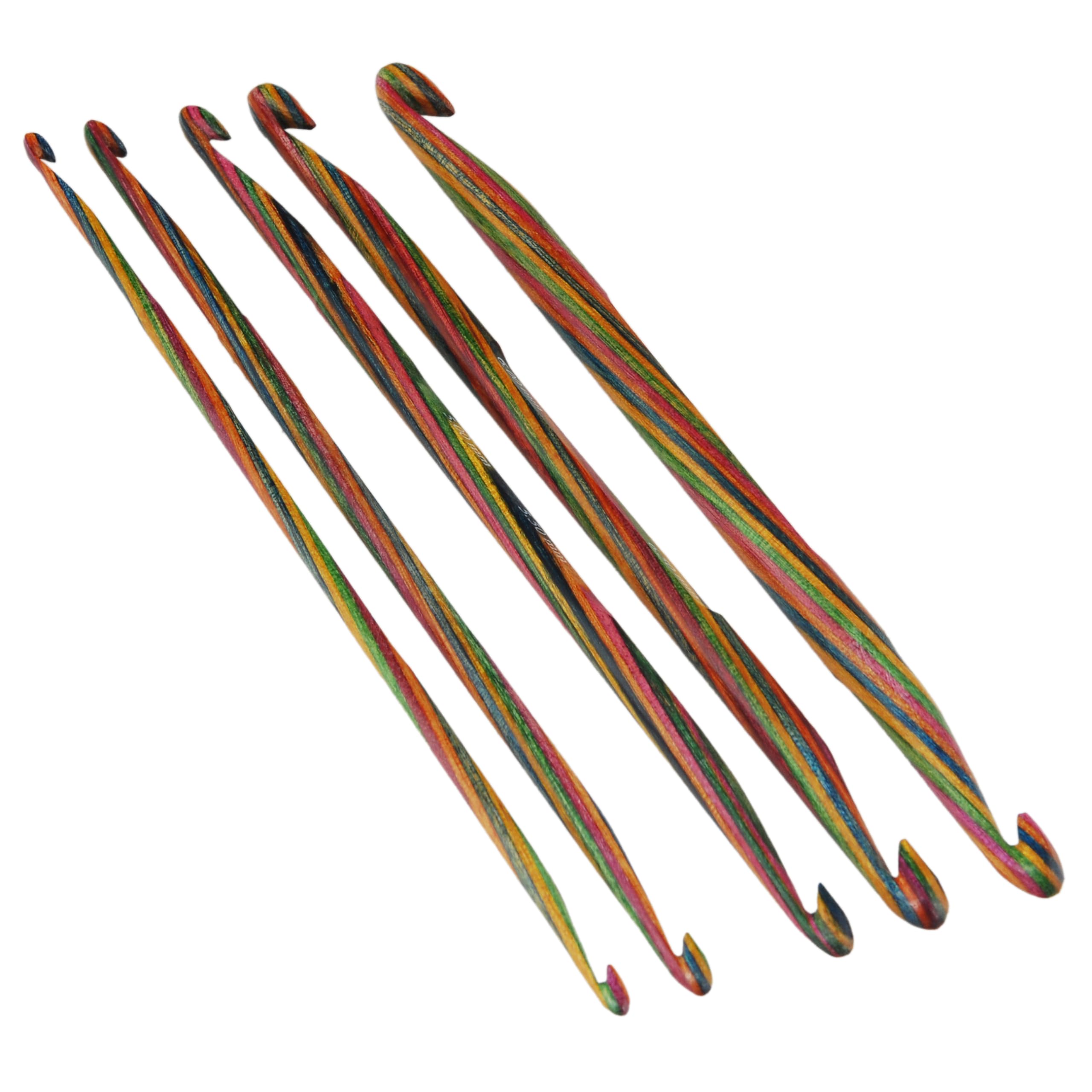 KnitPro 20730 zestaw szydełek Symfonie drewno dwustronne