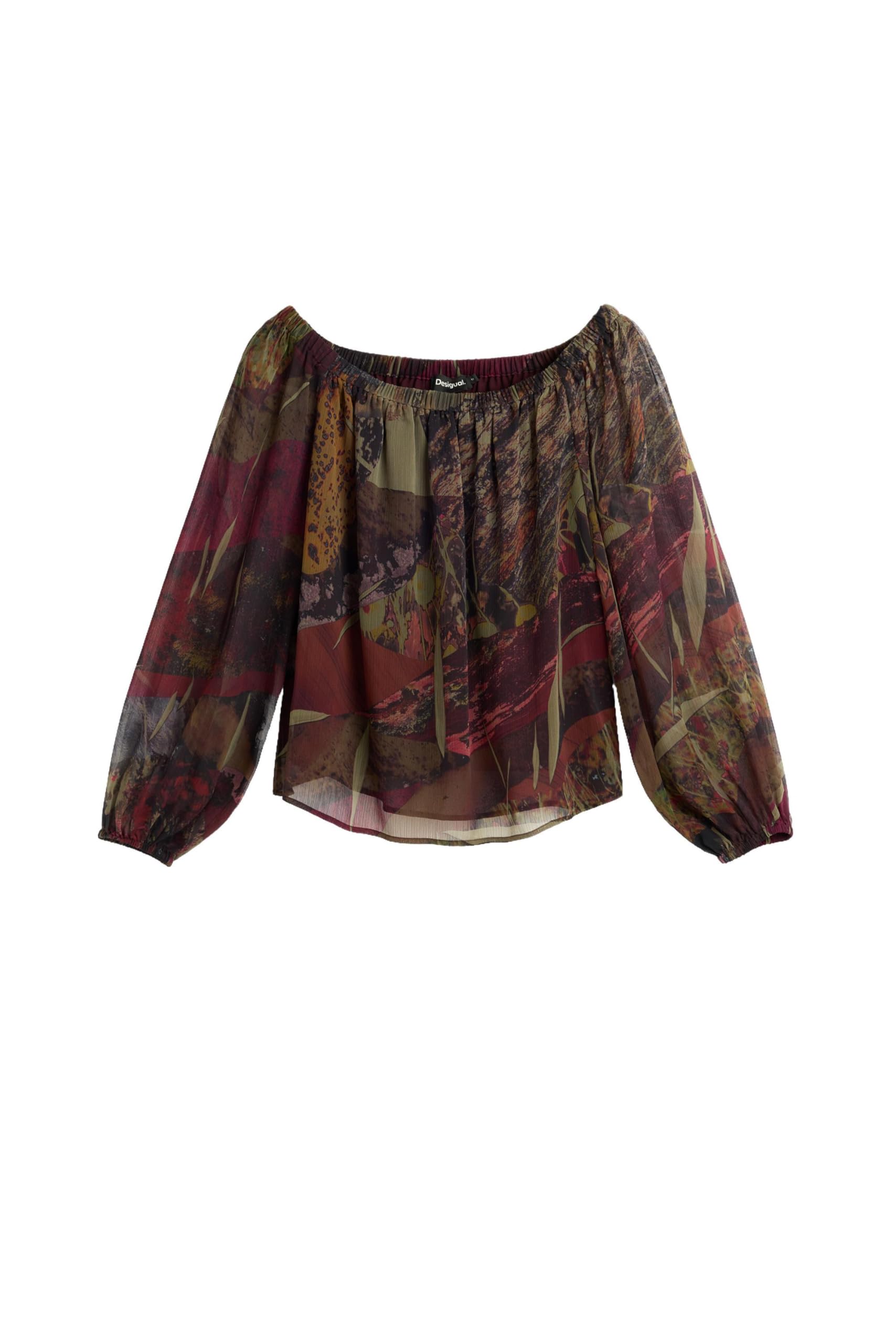 Desigual Bluzka damska zielona XL