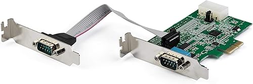 Miniatura 6 de StarTech.com Tarjeta adaptadora PCI Express RS232 de 2 puertos - Tarjeta controladora de host serie PCIe RS232 - Tarjeta PCIe a Dual Serial DB9 -