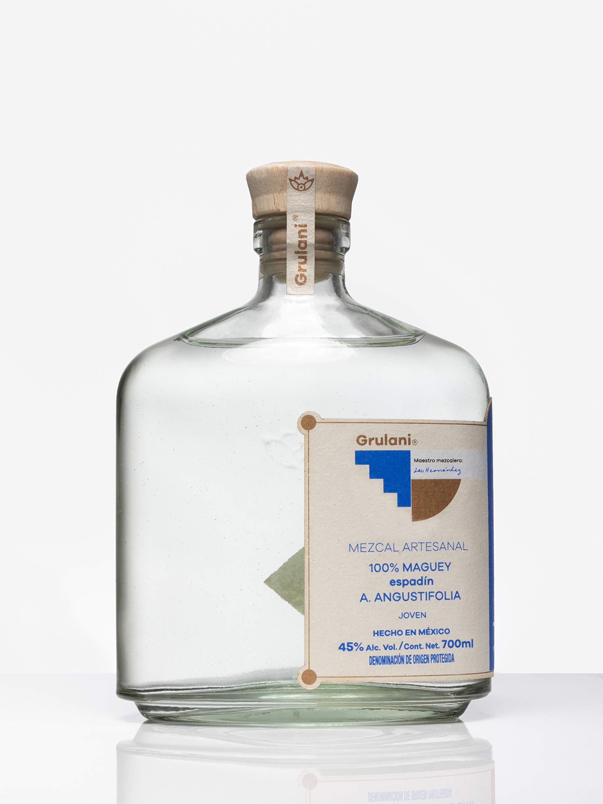 MEZCAL ARTESANAL GRULANI 100% Espadin