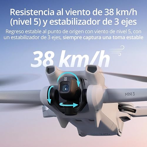 DJI Mini 3 – Lightweight 3x Mechanical Gimbal Mini Camera Drone with 4K HDR Video, 38-min Flight Time, up to 32800ft (10km) Video Transmission, True Vertical Shooting, GPS Auto Return Integrated - 6